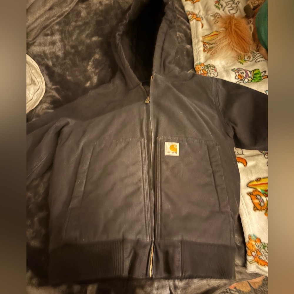 Carhartt Dark Gray Zip-Up Jacket